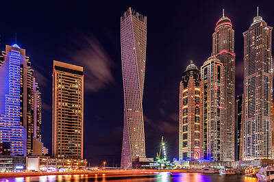 Designs Similar to Dubai Marina Night Shot