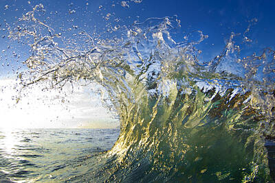 Brilliant Ocean Wave Photography Wall Art