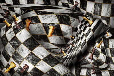 Chess Players Digital Art