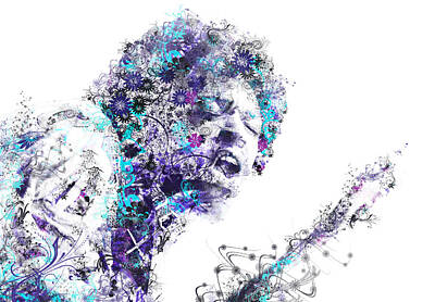 Designs Similar to Jimi Hendrix by Bekim M