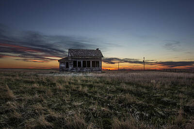 Prairie Sunset Art