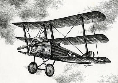 Air Corps Drawings Original Artwork