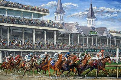 Kentucky Derby Paintings