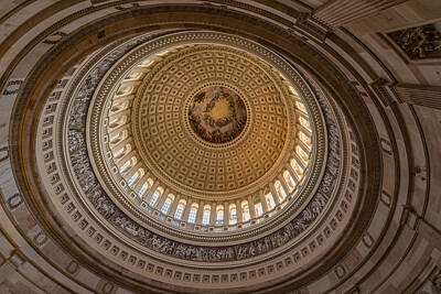 Us Capitol Dome Original Artwork