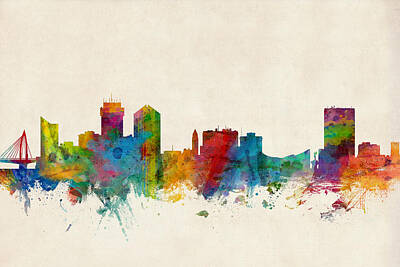 Designs Similar to Wichita Kansas Skyline