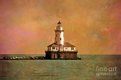 Lighthouse Off Navy Pier Art