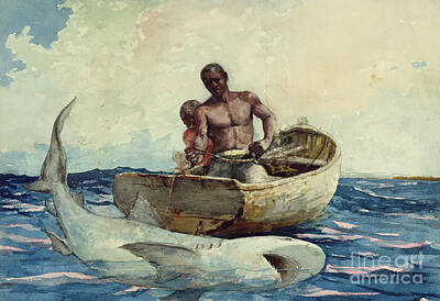 Designs Similar to Shark Fishing by Winslow Homer
