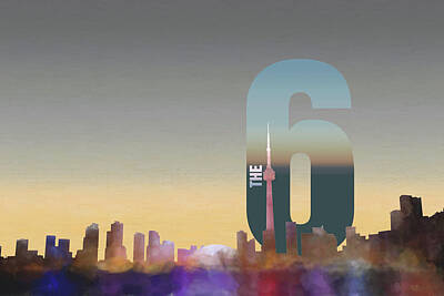 Designs Similar to Toronto Skyline - The Six #1