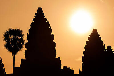  Photograph - Angkor Sunrise by Chris Deeney