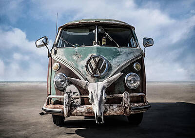 Volkswagen Van Digital Art