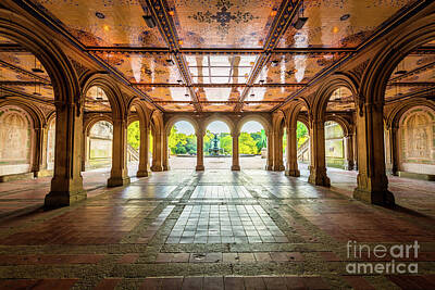 Bethesda terrace lights available as Framed Prints, Photos, Wall Art and  Photo Gifts