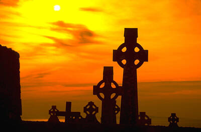 Designs Similar to Celtic Crosses in Graveyard