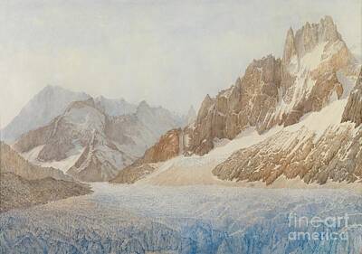 Snowy Mountains Paintings