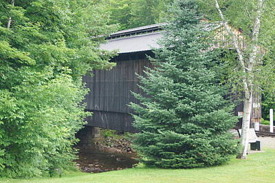  Photograph - Clarks Covered bridge by Happy Events  International