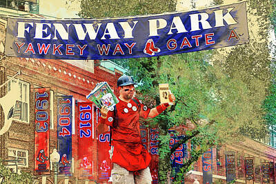 Yawkey Way Digital Art