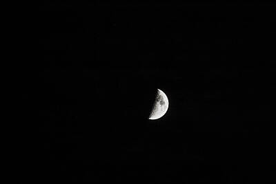  Photograph - Half Moon by Mark Russell