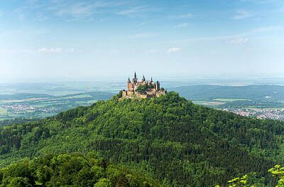  Photograph - Hohenzollern Castle from a distance by Dennis Ludlow