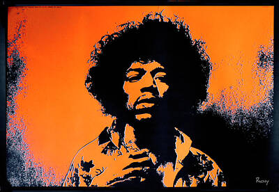 Jimmi Hendrix Digital Art