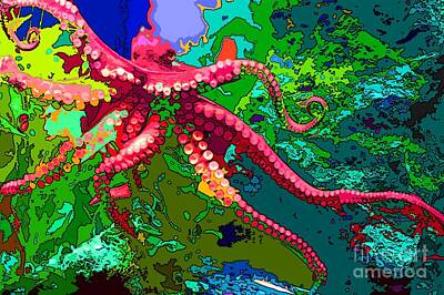  Photograph - Octopus Love by Keri West