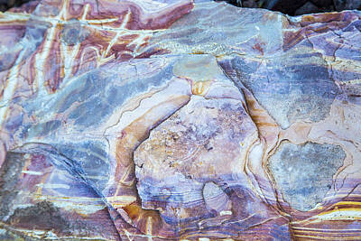  Photograph - Patterns in Rock 2 by Kathy Adams Clark