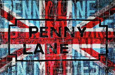  Painting - Penny Lane by Frank Van Meurs