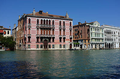  Photograph - Pink Venice  by Alex Roe