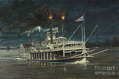 Steamship Original Artwork