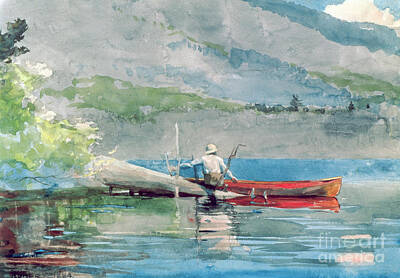 Canoeist Paintings