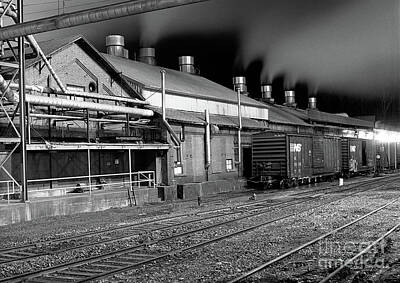  Photograph - Train Yard by Matthew Turlington
