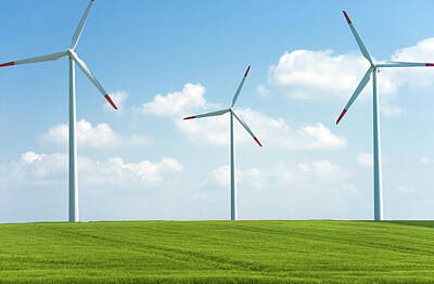  Photograph - Wind Farm by Dennis Ludlow