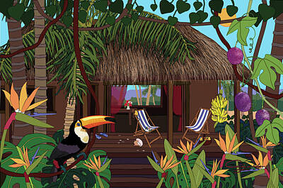 Cabana Digital Art