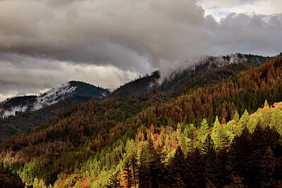  Photograph - Mountain After A Forest Fire by Ben North