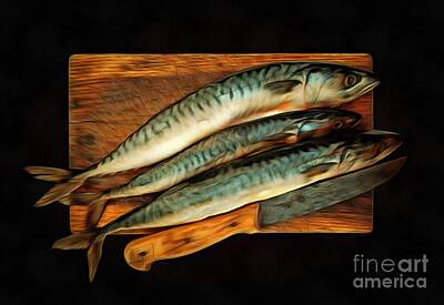 Designs Similar to Fresh mackerels #2