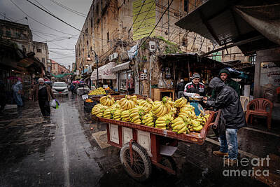  Photograph - Banana seller of Saida by Naoki Takyo