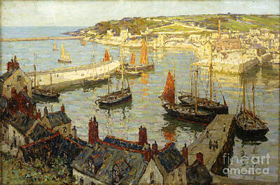 Brixham Harbour Paintings
