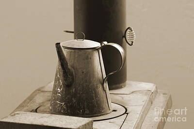 Old Cast Iron Stove 2 #1 by Jimmy Ostgard