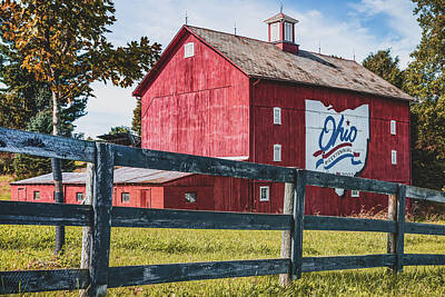 Ohio Bicentennial Barn Art Prints