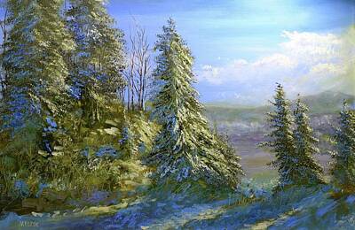  Painting - Hill of wonder by Michael Mrozik