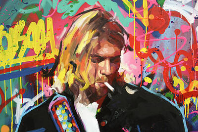Cobain Paintings Original Artwork