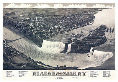 Niagara Falls Mixed Media