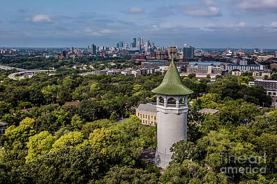  Photograph - Minneapolis Witch's Hat Tower by Habashy Photography