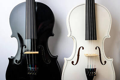Designs Similar to Pair Of Violins Black And White