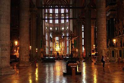 Cathedral Basilica Mixed Media