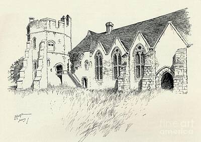 Stokesay Castle Art