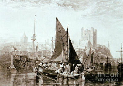 Thames Barge Drawings