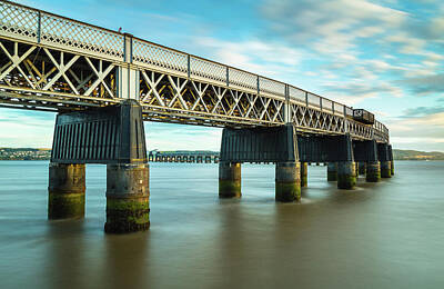  Photograph - Tay Rail Bridge 1 by Diarmid Weir