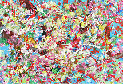  Painting - Blossom 1 by Martin Bush