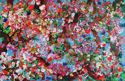  Painting - Blossom 2 by Martin Bush