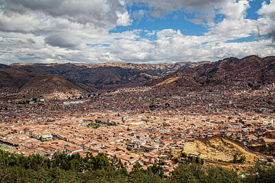  Photograph - Breathtaking Overlooking View of Cuzco, Peru by Stephanie Millner