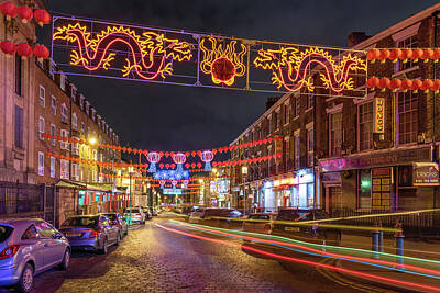  Photograph - Chinese New Year, Chinatown, Liverpool by Liverpool Vista
